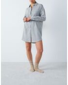 Top gris claro Isame