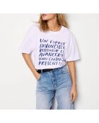 Wit T-shirt Onoverwinnelijk H