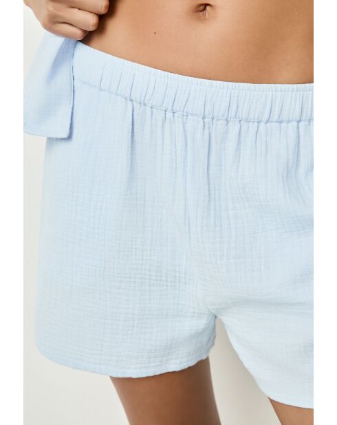 Pantalones cortos azules Venicia