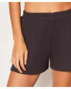 Pantalones cortos negros Layna