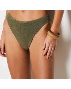 Onesize by etam khakifarbene, olivgrüne Bikinihose mit hohem Beinausschnitt