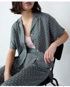 Rhett Shirt mit grünem Hintergrundprint