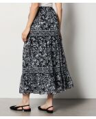 Rok Isaac gedrukt op een zwarte achtergrond