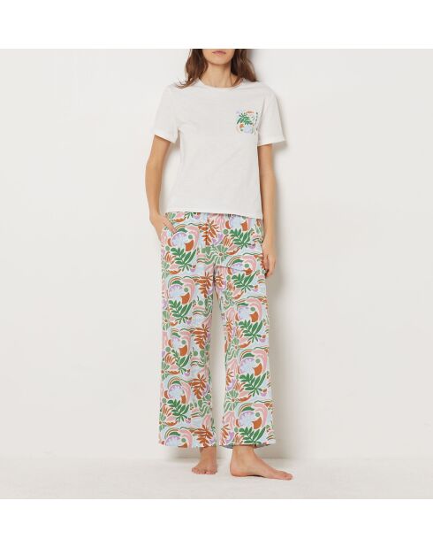 Mehrfarbig bedruckte Vaiana-Hose