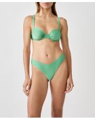 Mooka groene klassieke bh met beugel en zonder schelp