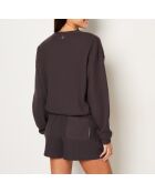 Bruine sweater Layna