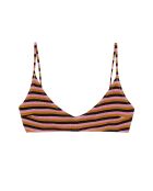 Top de bikini multicolor Vela Butterfly