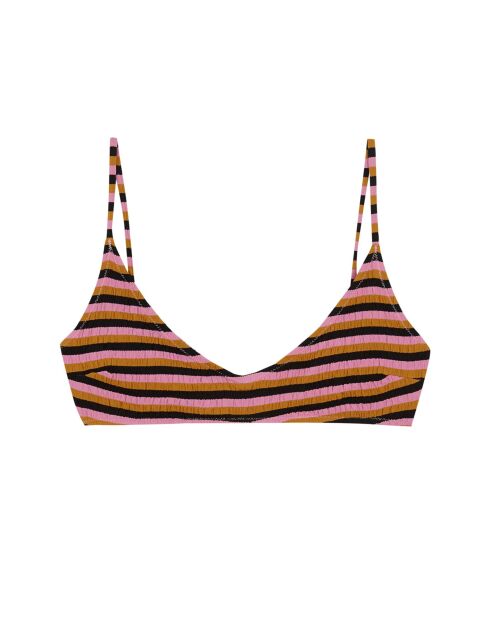 Top de bikini multicolor Vela Butterfly