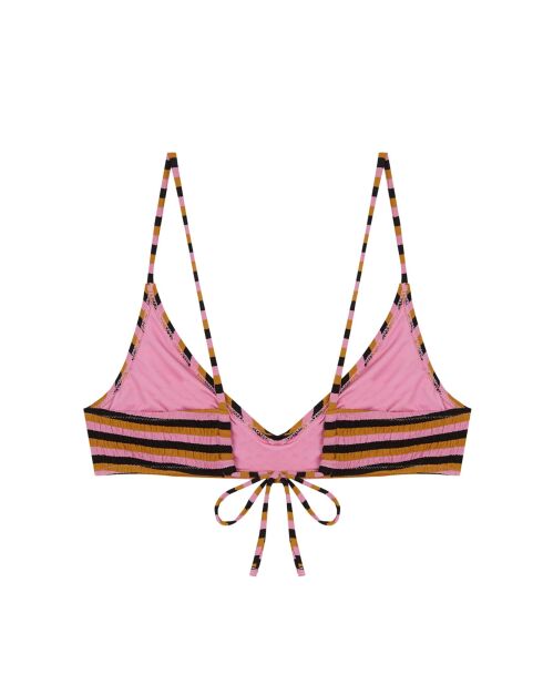 Top de bikini multicolor Vela Butterfly