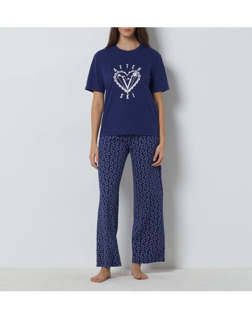 Camiseta Stas azul medianoche