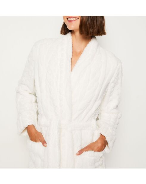 Déshabillé Mariam écru