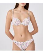 Klassischer Push-up-BH mit Bügel und mehrfarbiger Cadaques-Schale