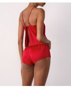 Rode korte broek van Cora