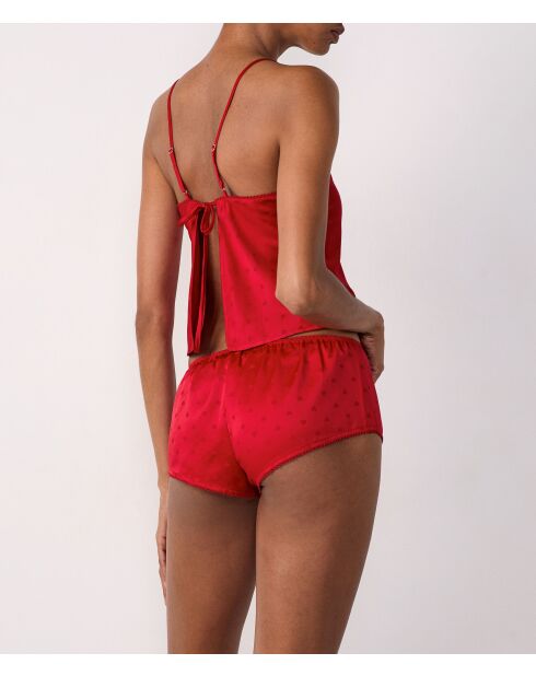 Rode korte broek van Cora