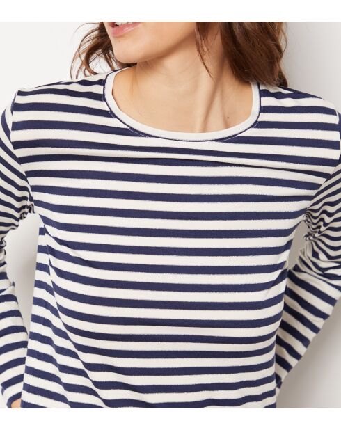 T-Shirt Alban rayure marine