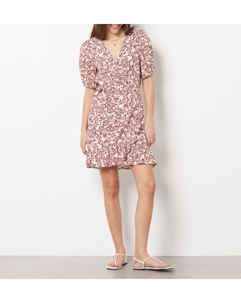 Aurelie Kleid gedruckt auf weißem Hintergrund