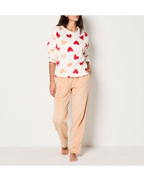 Pyjama deux pièces Ginia écru