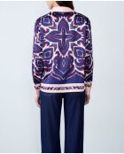 Venus shirt met roze achtergrondprint