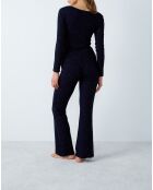 Middernachtblauwe broek van Maura