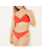 Slip bikini standard rosso perfetto