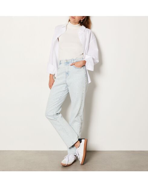 Daven hemelsblauwe broek