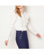 Ecrufarbenes Hemd Conno