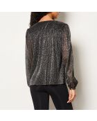 Zilverkleurig hemd Nino