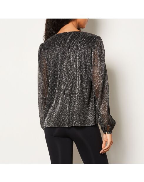 Zilverkleurig hemd Nino