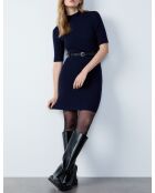 Marineblauwe jurk Gilou