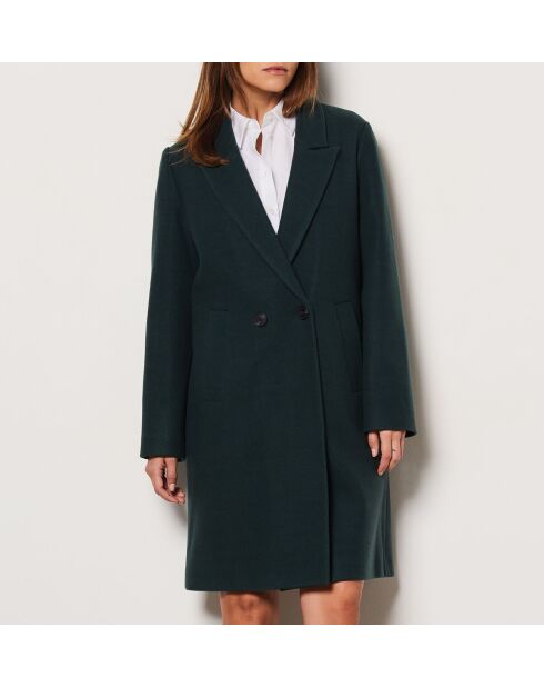 Manteau Victoire vert sapin