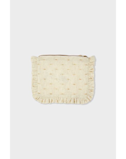 Pochette Lorrie écrue