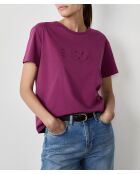 Maglietta Blackcurrant Glow