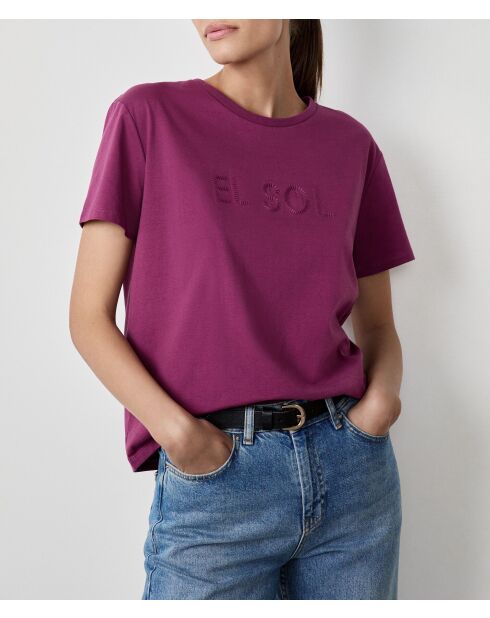 Maglietta Blackcurrant Glow