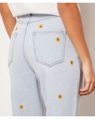 Blaue Brod-Hose Divina