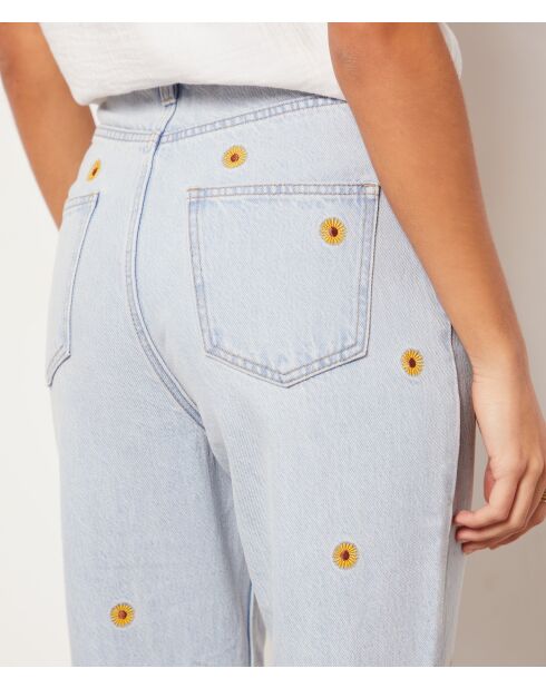 Blaue Brod-Hose Divina