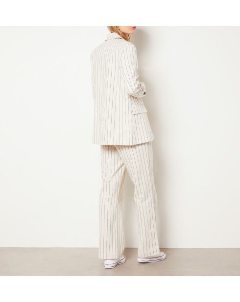 Witte jas van Tobias Ray