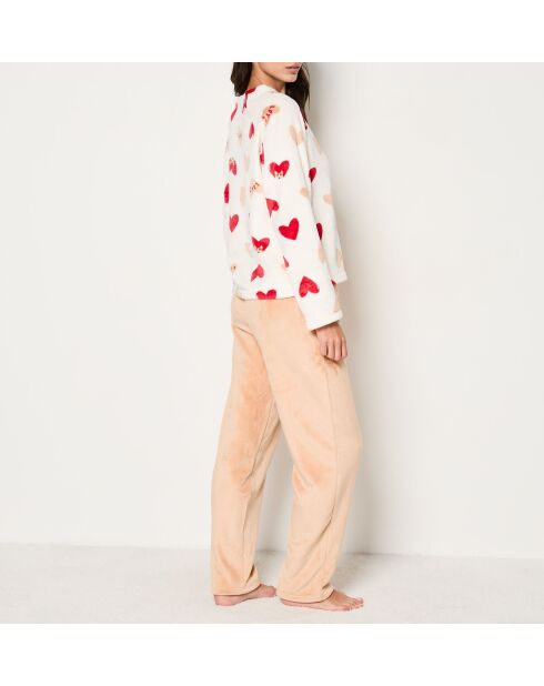 Pyjama deux pièces Ginia écru