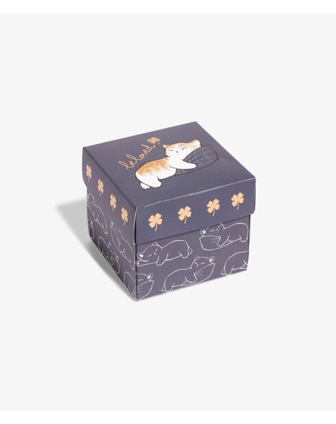 Boite cadeau de chaussettes Beloved écrue