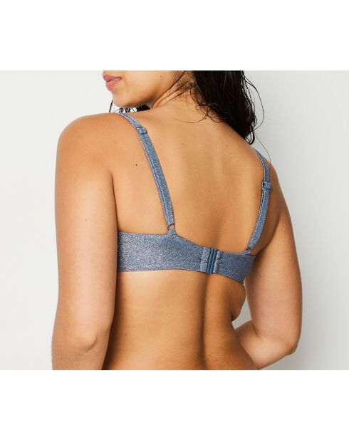 Sambaia hellgrauer klassischer BH mit Bügel und ohne Schale