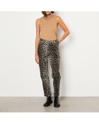 Leonardo broek met beige print