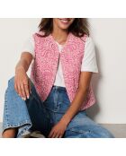 Jas Charlotte met petunia-print