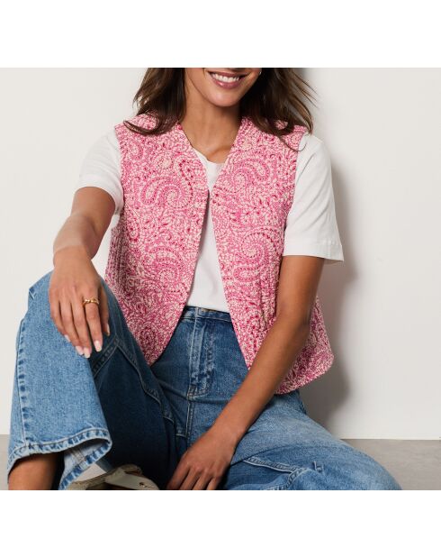 Jas Charlotte met petunia-print