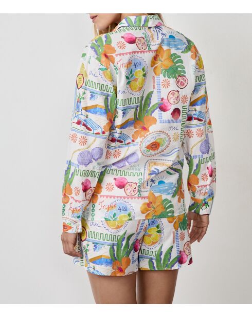 Tony Shirt mit mehrfarbigem Aufdruck