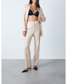 Pantaloni champagne Ulla