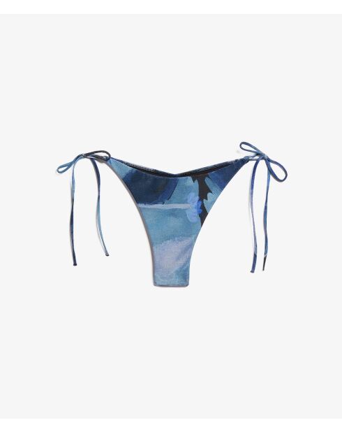 Bruidsblauw F nouette braziliaans bikinibroekje