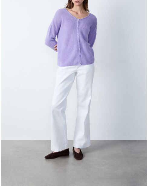 Gilet Gardenia lilas