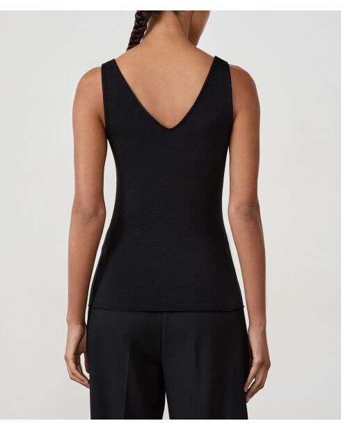 Warm Light Lace zwarte tanktop