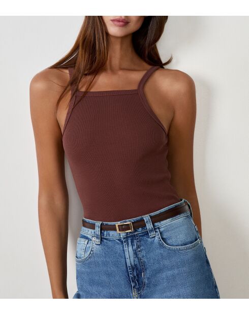 Neues Braunes Tanktop von Steffie