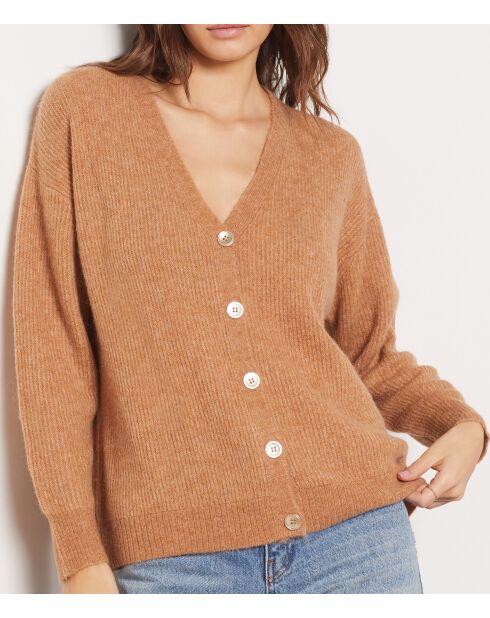 Cardigan Elen tortora