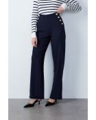 Jimo mitternachtsblaue Hose